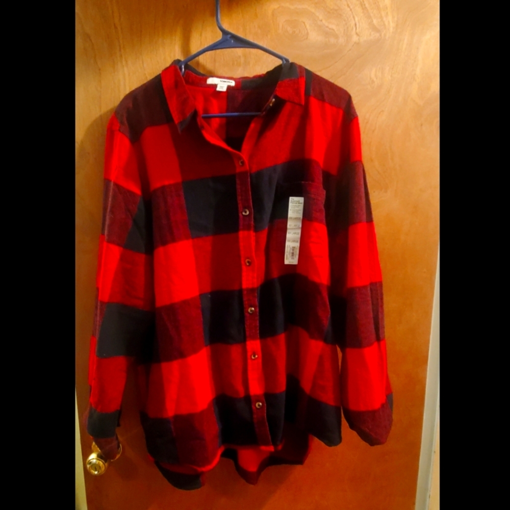 Red Buffalo Checkered Flannel